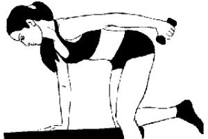 कंधे की कमर की मांसपेशियों के लिए व्यायाम कंधे की कमर को विकसित करने के लिए व्यायाम