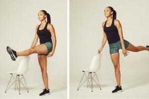 Exercises for losing weight on thighs and buttocks